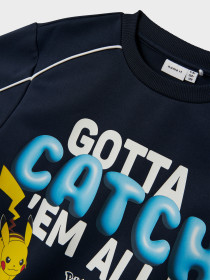NAME IT Sweatshirt Pokemon Sidney Navy Blazer